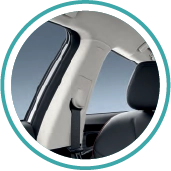 Jetour X70 Plus luxury SUV interior view with spacious second-row and legroom