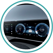 Jetour X70 Plus luxury SUV interior view with panoramic sunroof and airy cabin